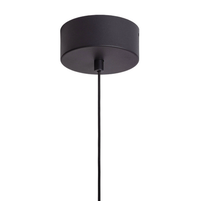 Lampa Wisząca okrągła Biało-czarna ?40cm 10W Abruzzo Rotonde