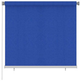 vidaXL Roleta zewnętrzna, 160 x 140 cm, niebieska, HDPE