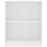 vidaXL Szafka na książki, biała 60x24x76 cm, materiał drewnopochodny