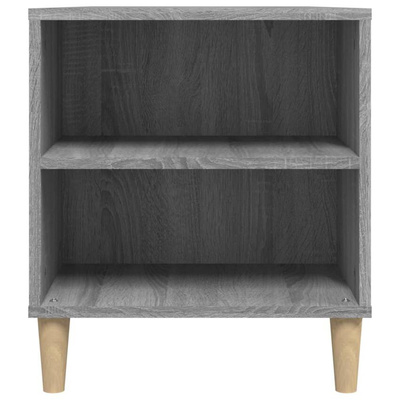 vidaXL Szafka pod TV, szary dąb sonoma, 102x44,5x50 cm