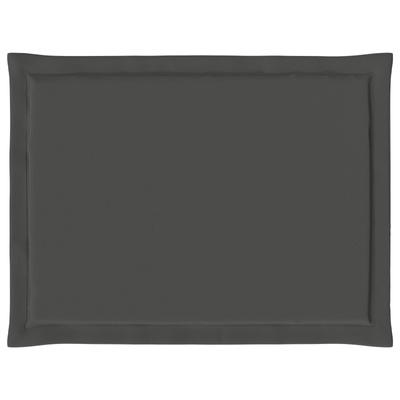 Poduszki na siedziska 2 pcs antracytowy 47 x 36 x 2 cm