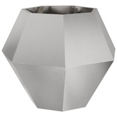 Donica 2 pcs Srebrny 75 x 75 x 60 cm Stal nierdzewna
