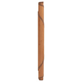 vidaXL Dywan okrągły, brązowy, 80 cm, bambusowy