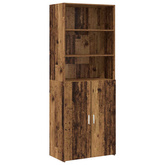 Highboard Stare drewno 70 x 42,5 x 185 cm Drewno inżynieryjne