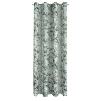 Zasłona Gracja miętowa 140x250