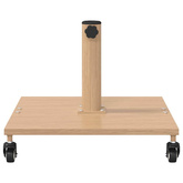 Podstawa do parasola Jasne drewno 45 x 45 x 31,5 cm