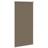 Roleta zaciemniająca 44,4x100 cm Szerokość tkaniny 40 cm Kolor kawy