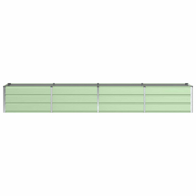 Donica Zielony 320 x 80 x 45 cm Stal