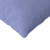 Poduszki na sofę 2 pcs Niebieski dżins 120 x 40 cm tkanina
