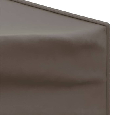 vidaXL Składany namiot imprezowy ze ściankami, taupe, 2x2 m