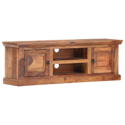 vidaXL Szafka pod TV, 120x30x40 cm, lite drewno sheesham
