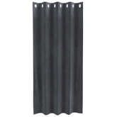 Zasłony zaciemniające 2 pcs Jasnoszary 140 x 175 cm Aksamit