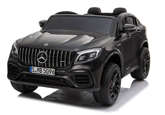 Auto na Akumulator Mercedes GLC 63S Dwuosobowy LED MP3 Czarny Lakierowany