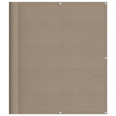Parawan balkonowy, taupe, 120x700 cm, 100% poliester Oxford