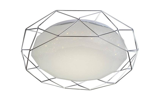 Lampa sufitowa plafon 16W LED 3000K chrom SVEN 98-66237