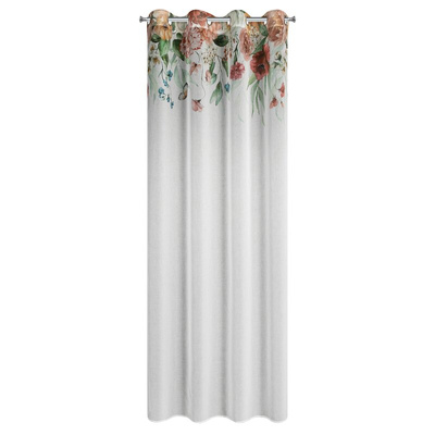 Zasłona Risa biała 140x250