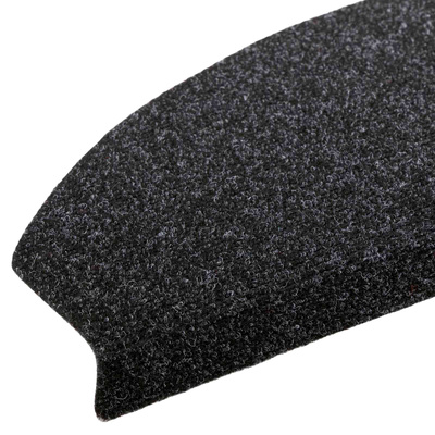 Samoprzylepne maty na schody 15 pcs Czarny 80 x 24,5 x 3,5 cm