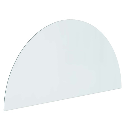 Szklana płyta kominkowa przezroczysty 1200 x 600 mm Szkło