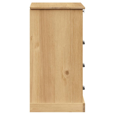vidaXL Komoda VIGO, 80x40x76 cm, lite drewno sosnowe