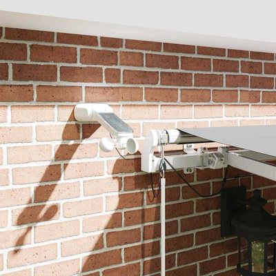 Rama markizy Ze LED Lights Biały 400 × 350 cm Aluminium