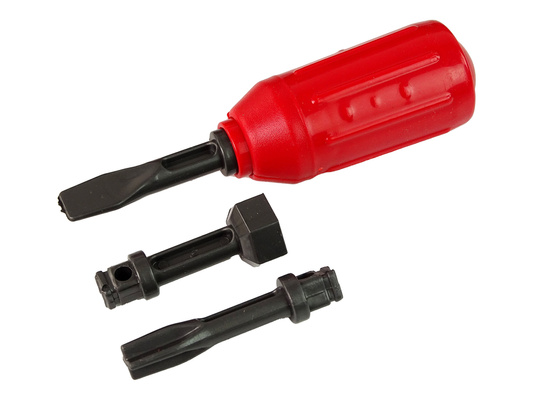 Woź Strażacki Straż Pożarna do Rozkręcania Akcesoria Czerwona