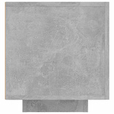 Szafka TV z oświetleniem LED, szarość betonu, 160x35x40 cm