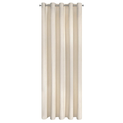 Zasłona Villa jasnobeżowa 140x250