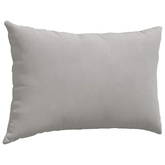Poduszki na sofę 2 pcs Jasnoszary 60 x 40 cm tkanina