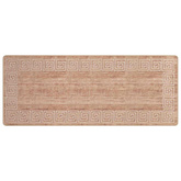 Chodnik dywanowy MARSA Biały 100 x 300 cm Poliester i PVC
