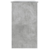 vidaXL Biurko, szarość betonu, 90x45x76 cm, materiał drewnopochodny