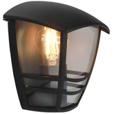Ogrodowa oprawa elewacyjna kinkiet IMMA BLACK W E27 czarny IP44 EDO777379 EDO Solutions