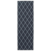 Chodnik dywanowy ORIZ 1150 gsm Czarny wzór siatkowy