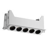 Wpuszczane downlight LED kierunkowy DALI ADNET GTR-A05