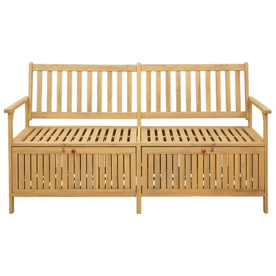 Ławka z miejscem do przechowywania 2 -Seater 170 x 63 x 84 cm