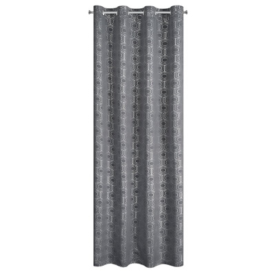 Zasłona Kaja grafitowa 135x250