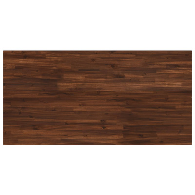 Kwadratowy stół do jedzenia 160 x 80 x 75 cm Lite Drewno Akacji