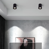 Lampa punktowa Czarna 7W Spot LED 4000-4500K Abruzzo Romeo