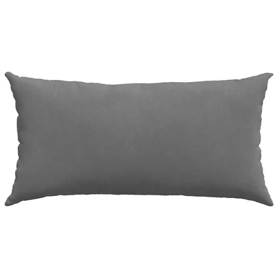 Poduszki na sofę 2 pcs Ciemnoszary 80 x 40 cm tkanina
