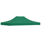 vidaXL Dach do namiotu imprezowego, 4 x 3 m, zielony, 270 g/m²