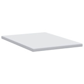 Materac topper z pianki pamięciowej 140 x 190 cm Thick Miękki
