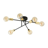 Lampa sufitowa VEKEN 6B GOLD