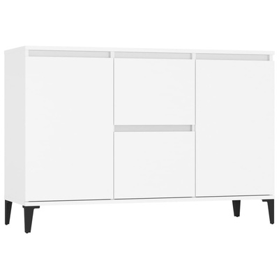 Szafka, biała, 102x35x70 cm, materiał drewnopochodny