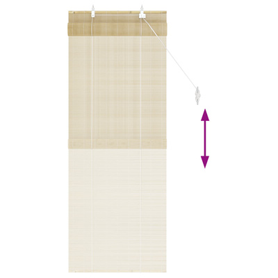 Roleta naturalny 50 x 160 cm Bambus