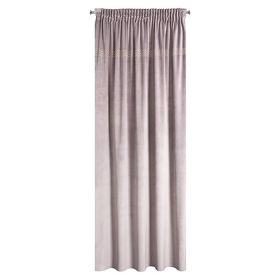 Zasłona Jovita różowa 140x270