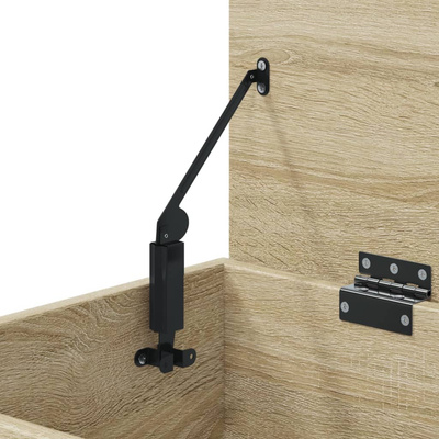 Ławka z miejscem na buty, dąb sonoma, 60x30x45 cm