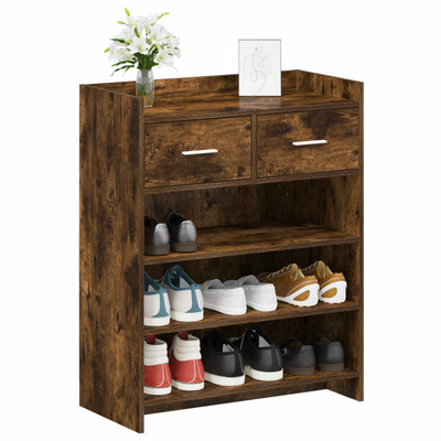 Szafka na buty z szufladą Dąb wędzony 73,5 x 36 x 92 cm