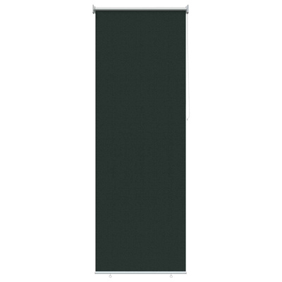 Roleta zewnętrzna 90% blokada UV Ciemnozielony 80 x 230 cm HDPE