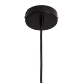 Lampa Wisząca nordycka bursztynowa ze szkła E27 Abruzzo Bella