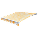 Zadaszenie, żółty słonecznikowy i biały, 3x2,5 m (bez ramy)