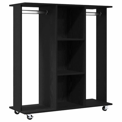 Garderoba Czarny dąb 102 x 38 x 110 cm Materiał drewnopochodny
